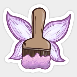 Neopets Faerie Paint Brush Sticker